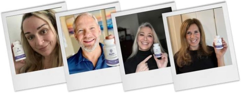 Collection of real user feedback on natural gut health and weight management benefits